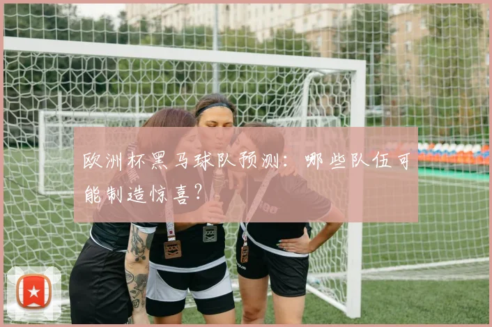 欧洲杯黑马球队预测：哪些队伍可能制造惊喜？